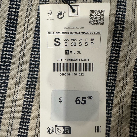 Mens Zara button up - Picture 3 of 3